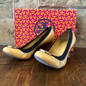 Tory Burch Caroline Wedge Size 6.5 - image 1